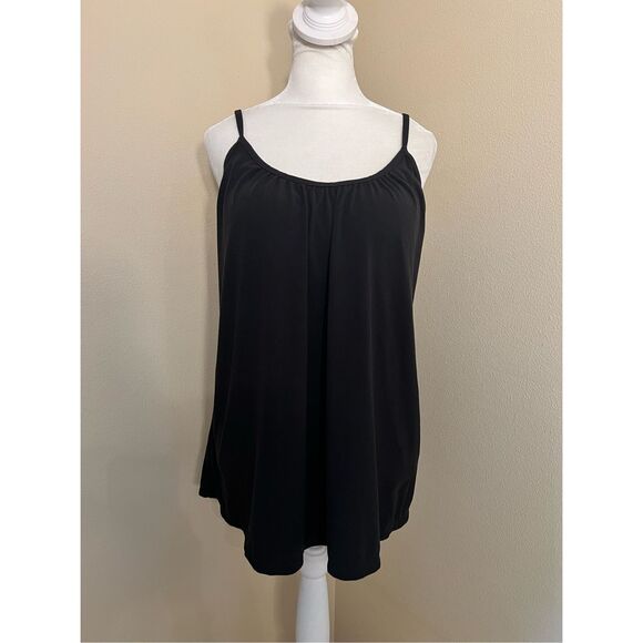 32 Degrees Cool Black Camisole With Built In Bra Medium - Picture 1 of 9